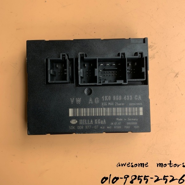 골프 5세대 mk5 gti 1k0959433ca 1k0959433 ca 컴포트 컨비니언스 컨트롤 모듈
