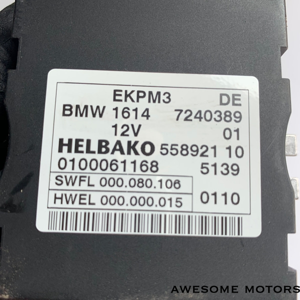 BMW 7시리즈 F01 F02 연료펌프 모듈 7240389 7276073
