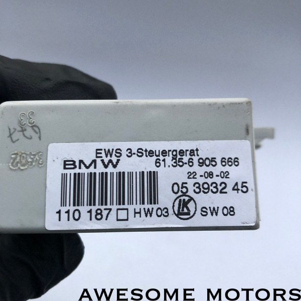 BMW 5시리즈 e39 EWS3 모듈 6905666 6905667