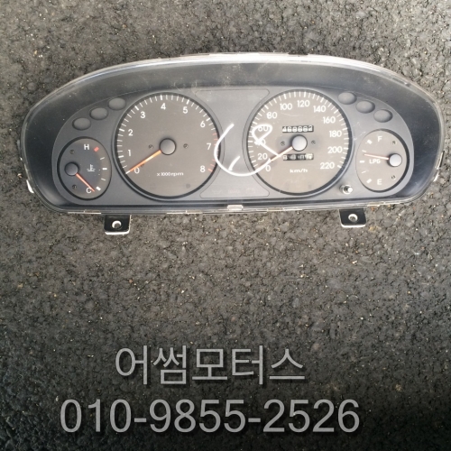 [중고] ef쏘나타 lpg 중고 스틱 계기판 d85 0621 (2-g-8)