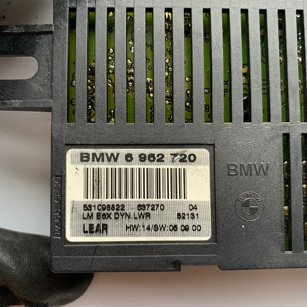 BMW 760Li E66 라이트  제어모듈 6962720 9203081