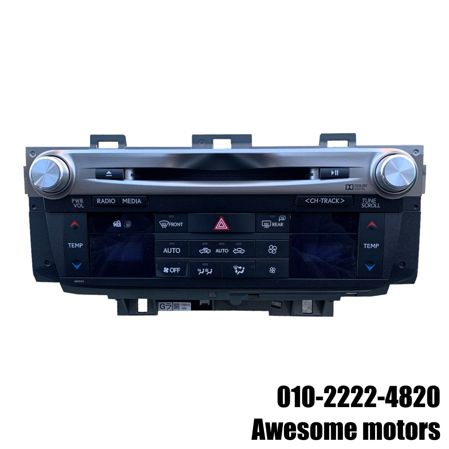 렉서스 GS200T CD 체인저와 오토 공조기 8613030J20 86130-30J20